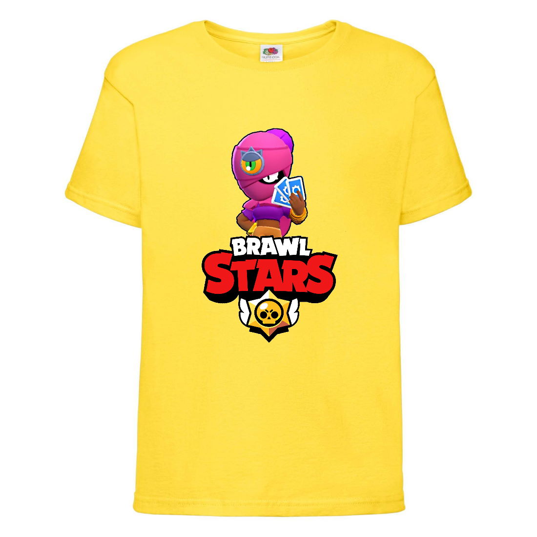 

Футболка детская Brawl Stars Tara (Бравл Старс Тара) желтая 104 см