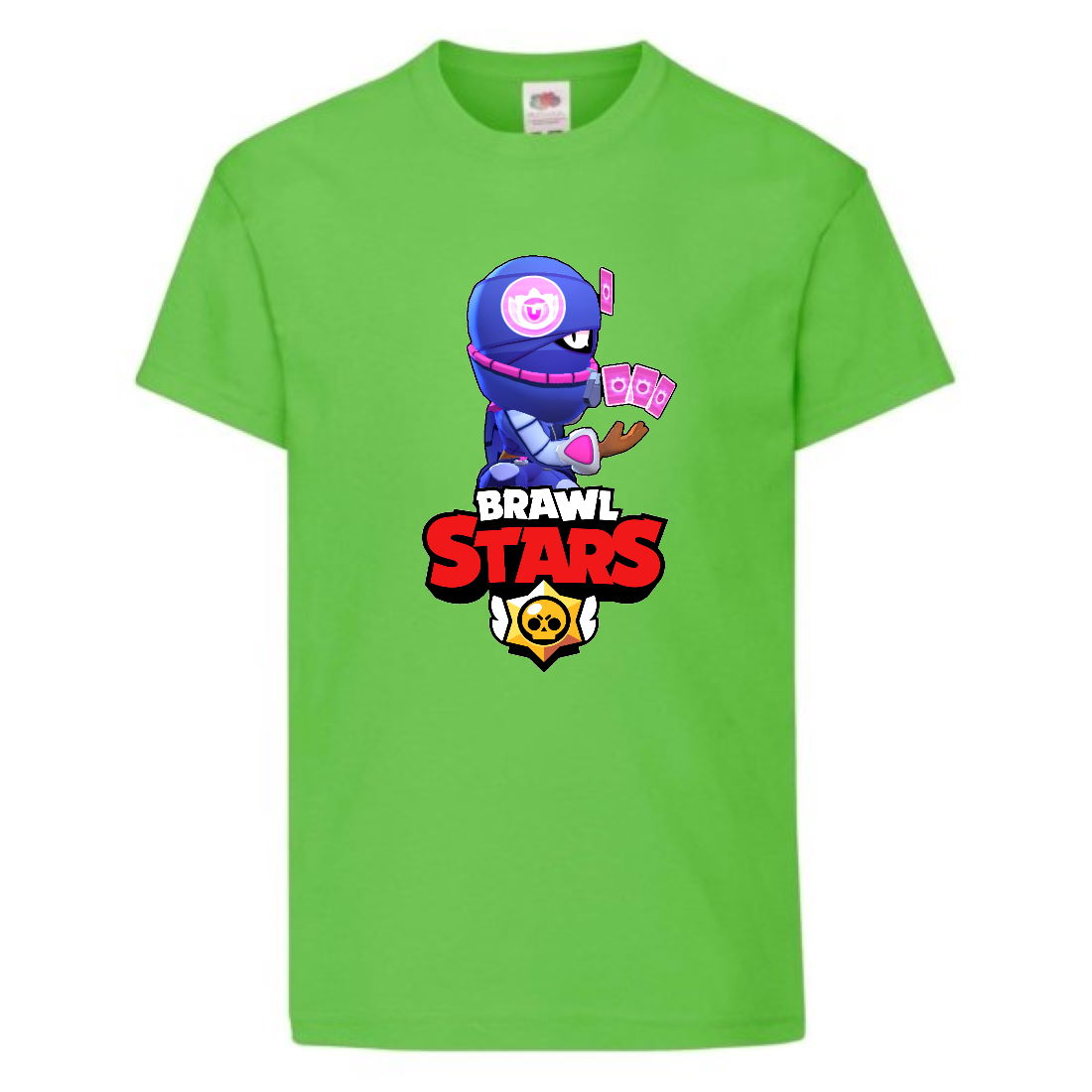 

Футболка детская Brawl Stars Tara Ninja (Бравл Старс Тара Ниндзя) светлозеленая 104 см