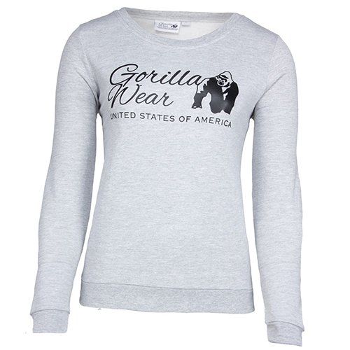 

Свитшот женский Riviera Gorilla Wear M Светло-серый