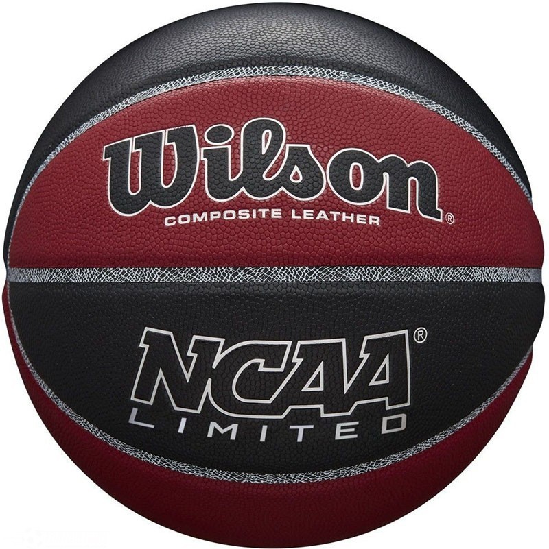 

Мяч баскетбольный Wilson NCAA LIMITED размер 7 композитная кожа красно-черный (WTB06589XB07)