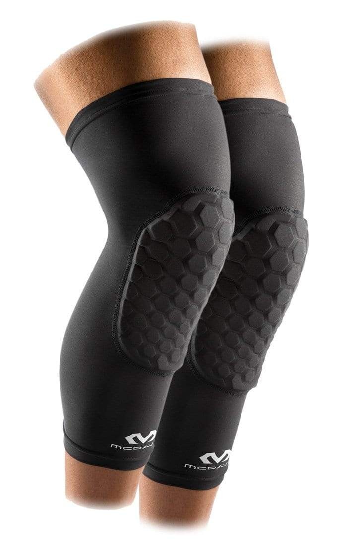 

Наколенники баскетбольные McDavid Hex Knee Pads защитные компресионные размер XL черные 2 шт. (6446)