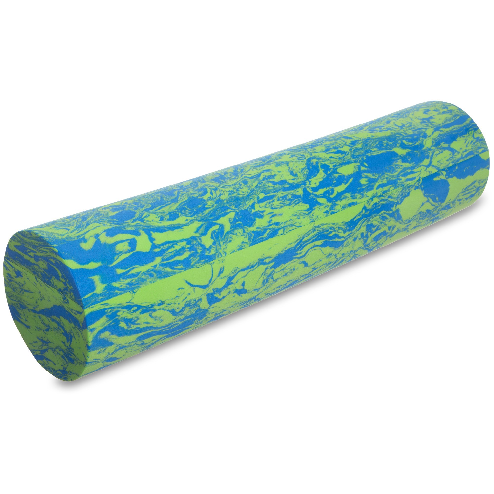 

Валик-роллер массажный Zelart Yoga Roller 15x60 см для йоги, фитнеса, массажа спины, салатово-голубой (FI-1734)