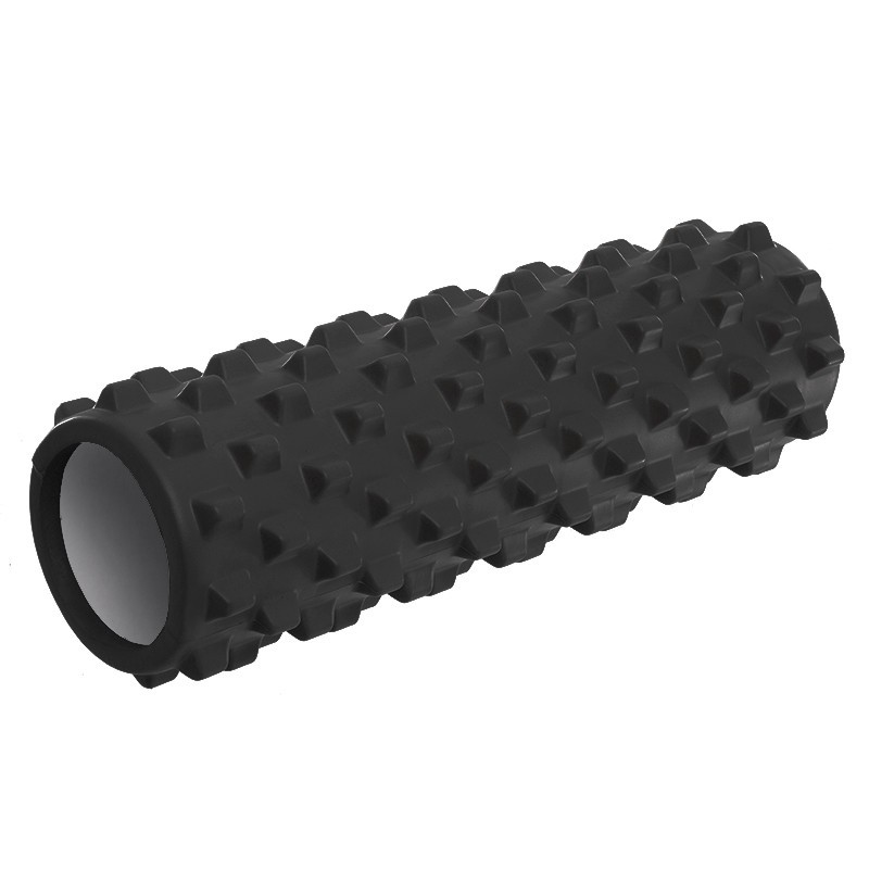 

Валик массажный Zelart Grid Rumble Roller 14,5x45 см, чёрный (FI-4942)