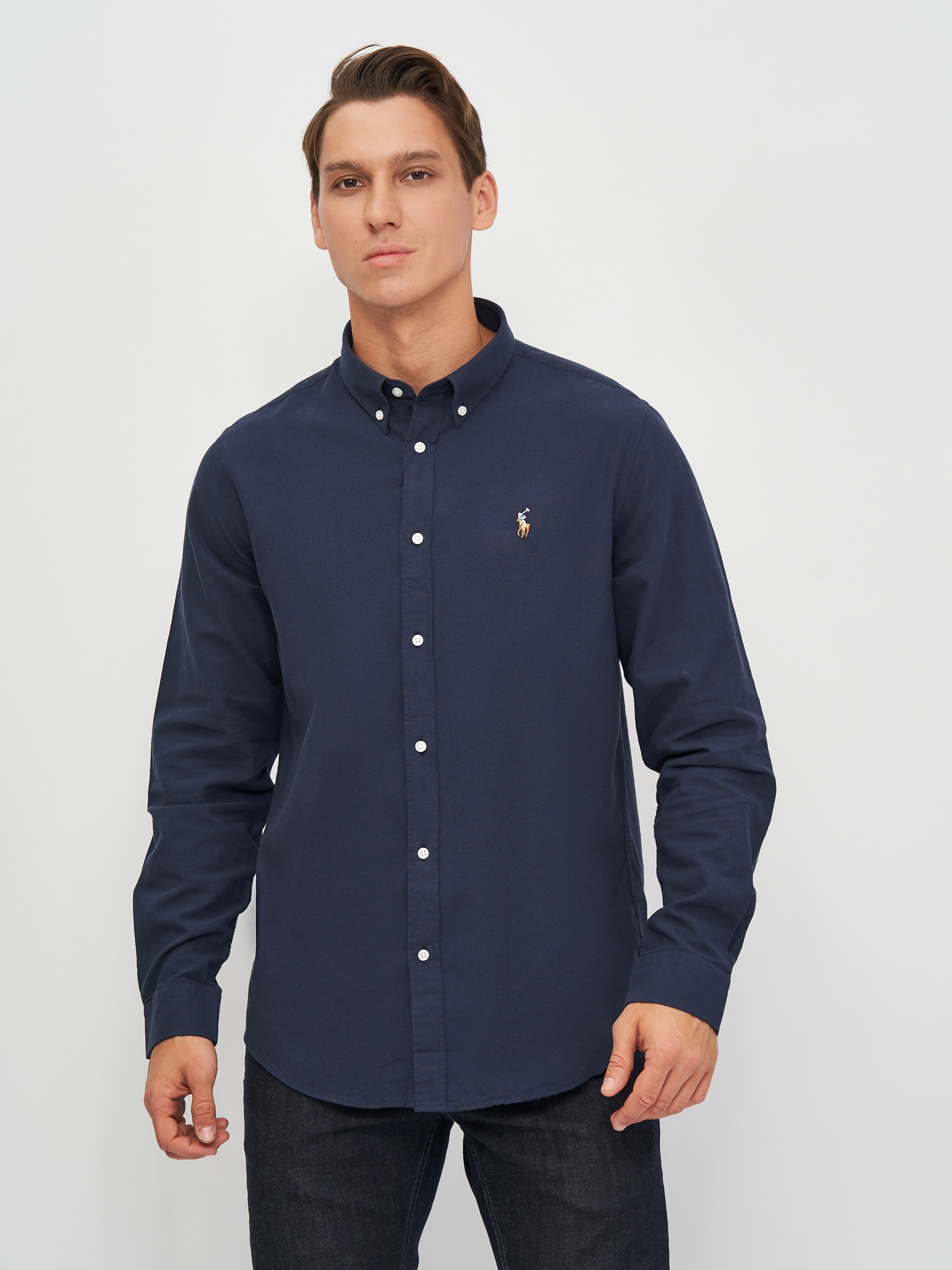 

Рубашка Polo Ralph Lauren 10694.41  (48) Темно-синяя, Рубашка Polo Ralph Lauren 10694.41 L (48) Темно-синяя