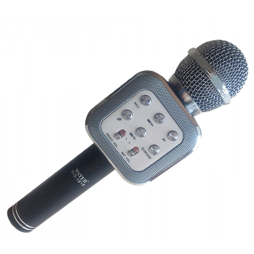 

Беспроводной микрофон караоке блютуз WS1818 Bluetooth Черный Original