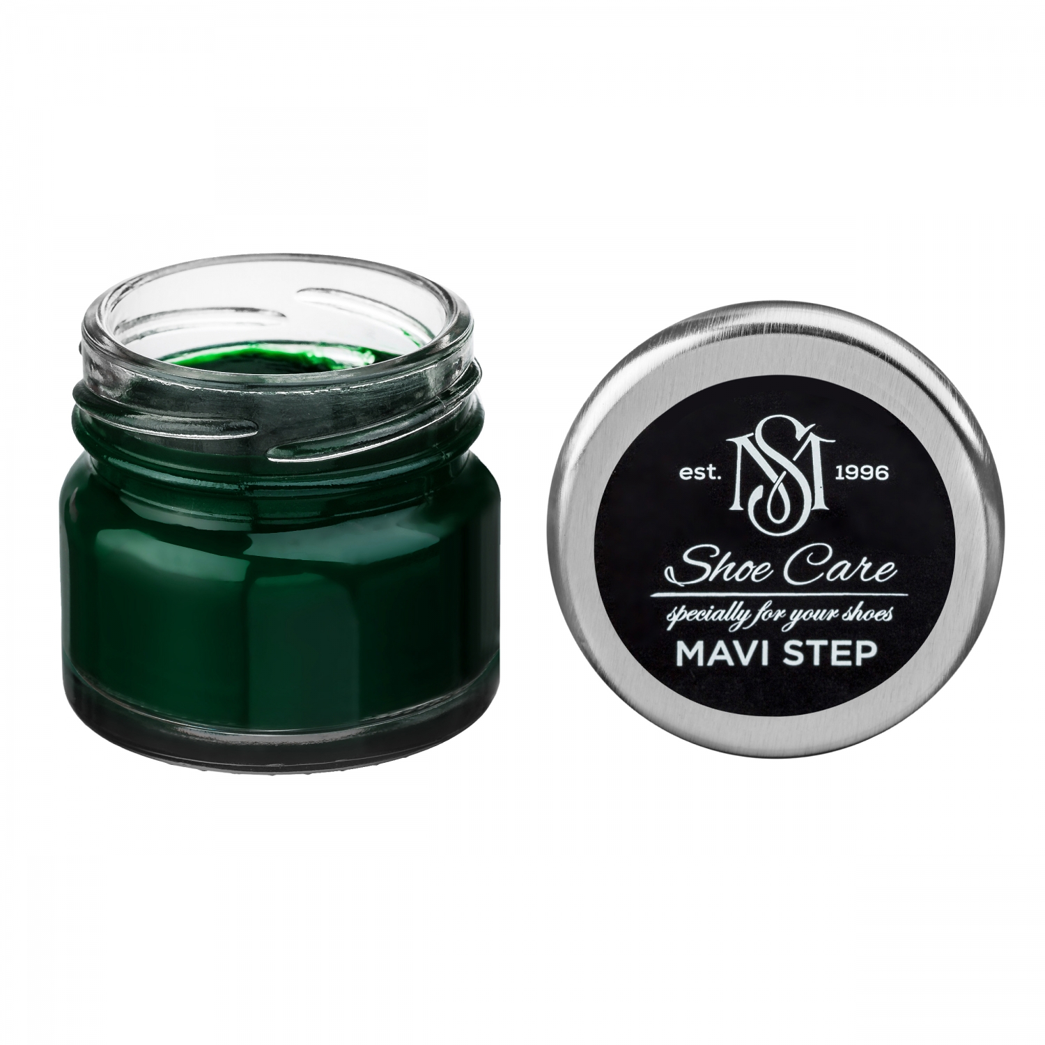 

Краска бальзам для замши и нубука зеленая 113 MAVI STEP Multi Oil Balm, 25 мл