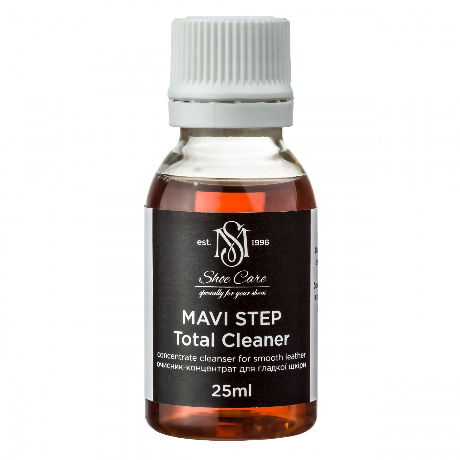 

Средство для чистки кожаных изделий MAVI STEP Total Cleaner, 25 мл