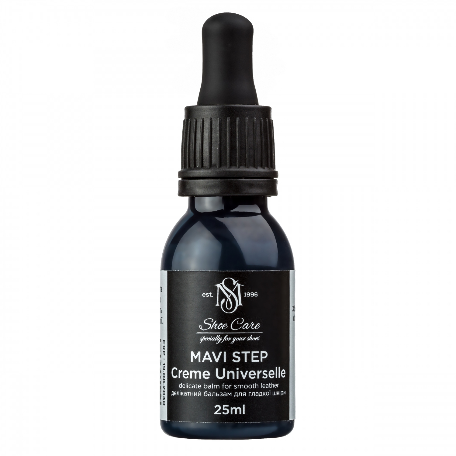 

Темно-синий бальзам для обуви MAVI STEP Creme Universelle, 25 мл