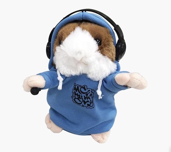 

Интерактивная игрушка A-Toys Lid Говорящий Хомяк-повторюшка в комбинезоне Синий