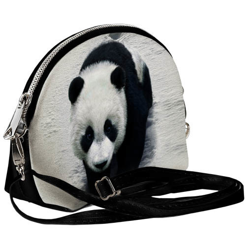 

Сумочка маленькая Coquette Панда в сугробе 18x14x7 см