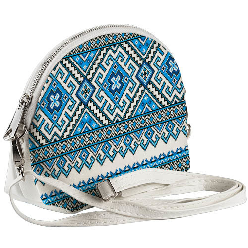 

Сумочка маленькая Coquette Голубой орнамент 18x14x7 см