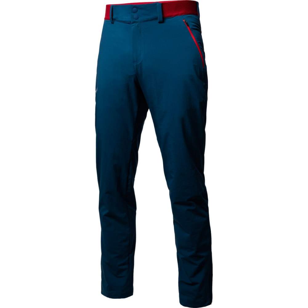 

Штани Salewa Pedroc 3 DST Regular чоловічі сині/червона  блискавка, Штани Salewa Pedroc 3 DST Regular чоловічі сині/червона L блискавка