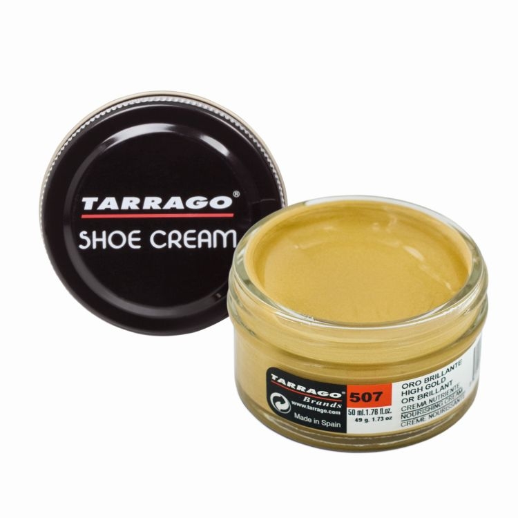 

Крем для обуви золото 507 Tarrago Shoe Cream Metallic, 50 мл