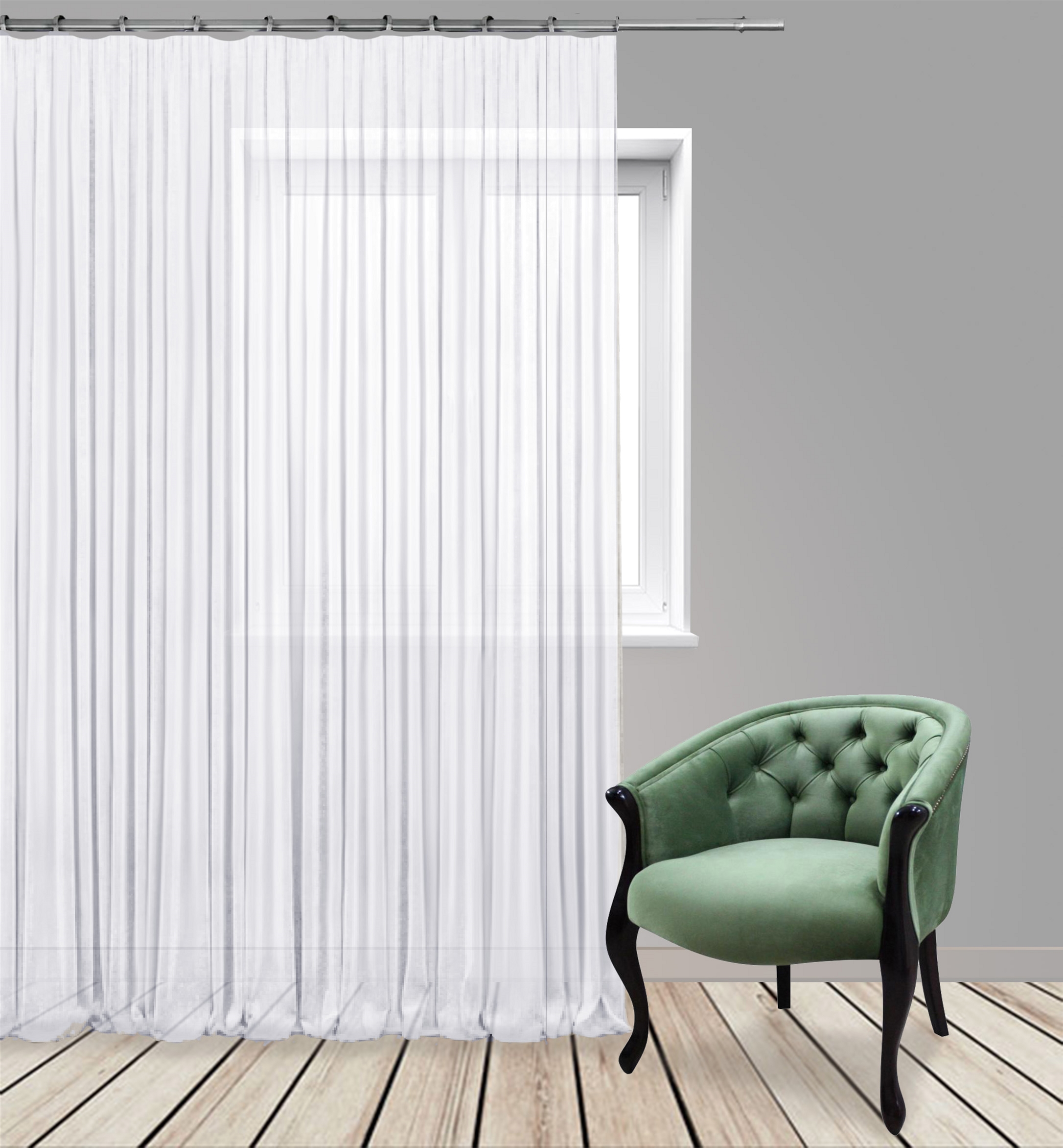 

Тюль Di&Di Креп Lux 700х280 Белый