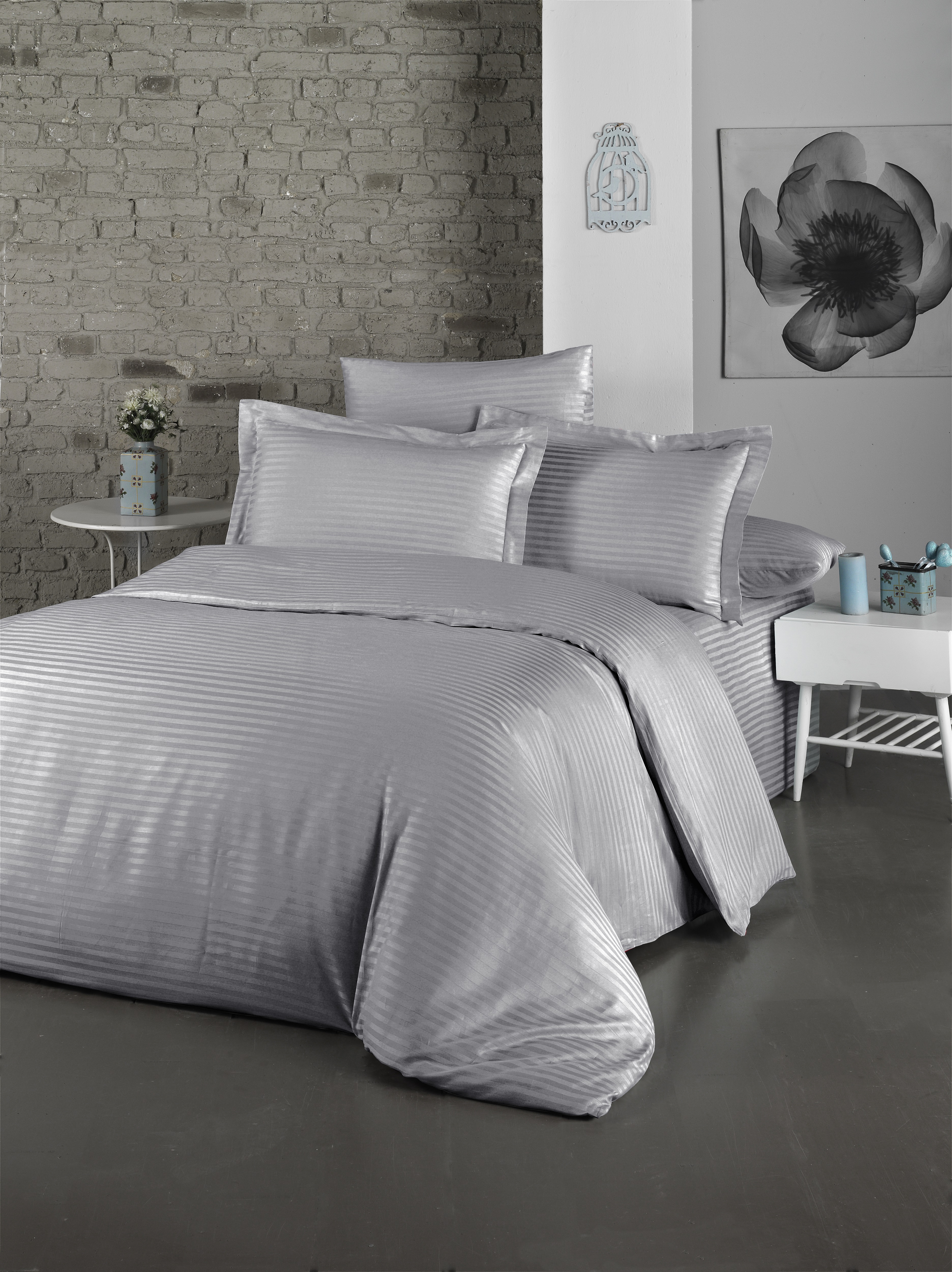 

Комплект постельного белья LightHouse Exclusive Sateen Stripe Lux 200х220