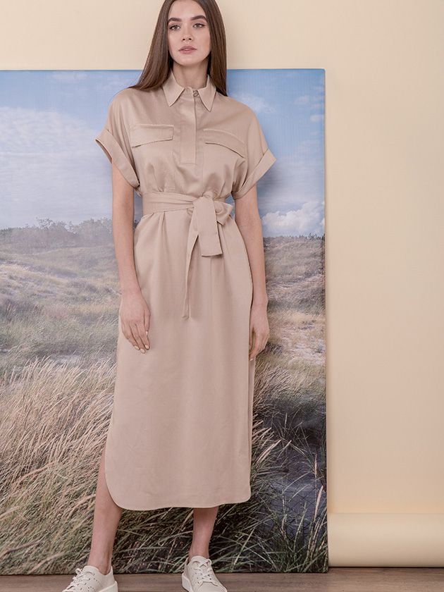 

Платье MR520 MR 229 2735 0221 XS Dark Beige