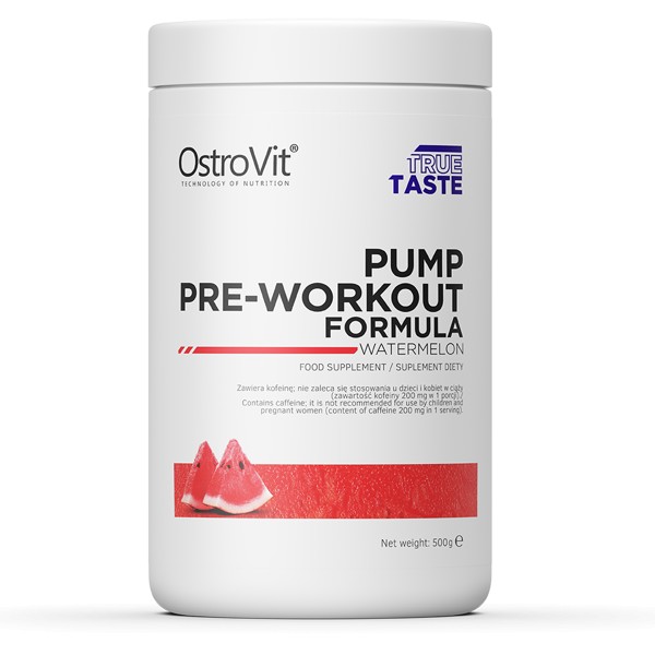 

Предтренировочный комплекс OstroVit Pump Pre-Workout Formula 500 г Арбуз