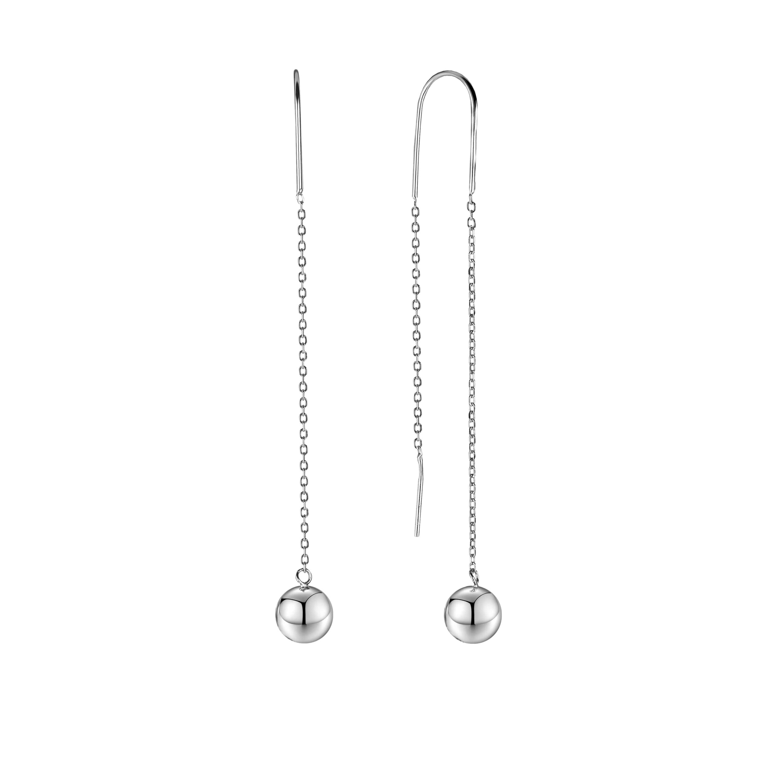 

Серебряные серьги протяжки с шарами КАМЕЯ 29900922.251.007062sS