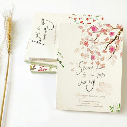 

Скетчбук Secree Flowers B6 (17*13 см) - 98 листов
