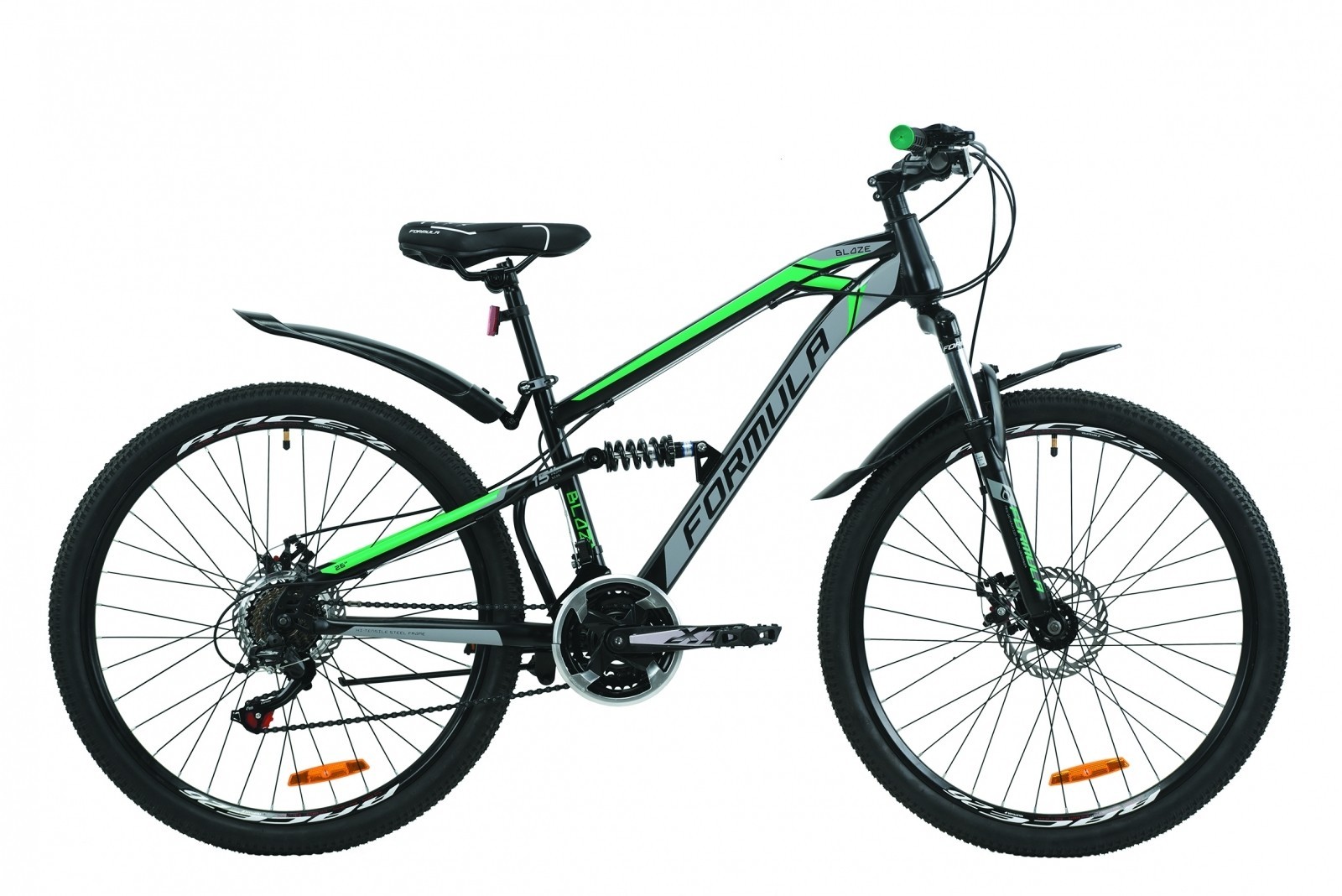 

Велосипед 26 "Formula Blaze 2020" Черно-зеленый