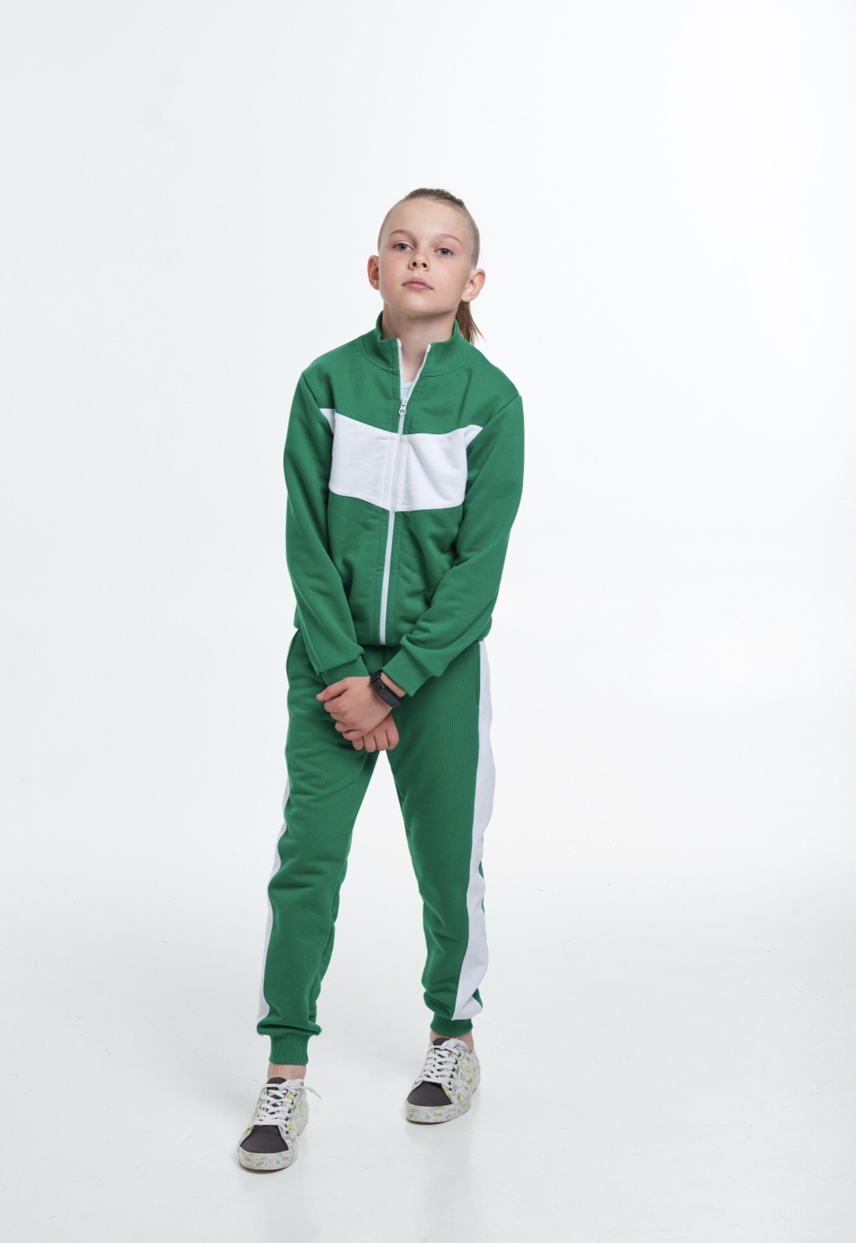 

Спортивний костюм MilaClub MLC 001bgr 140см зелений