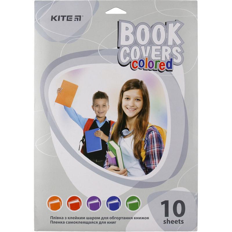 

Пленка самоклеящаяся Kite 50x36 см 10 цветов набор 10шт (K20-308)