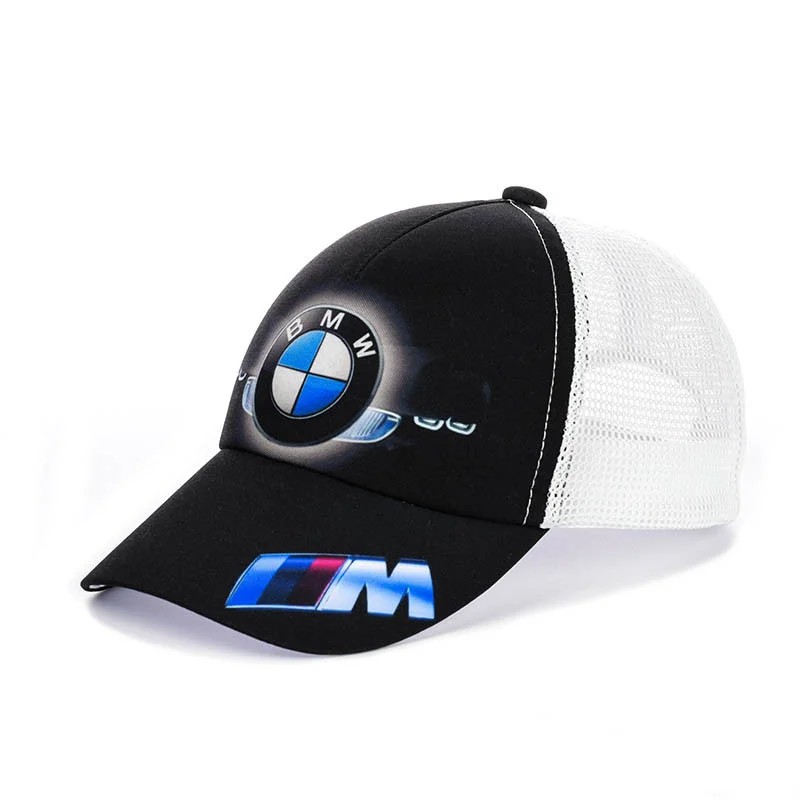 

Кепка с сеткой BMW (БМВ)  Черный с белым, Кепка с сеткой BMW (БМВ) One Size Черный с белым