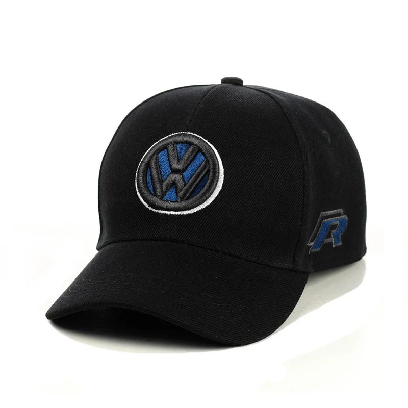 

Кепка Бейсболка Volkswagen (Фольцваген) One Size Черный с серым