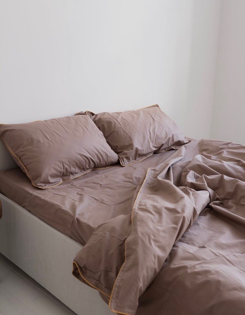 

Комплект постельного белья G.sleep Cappuccino поплин 180*220 см бежевый