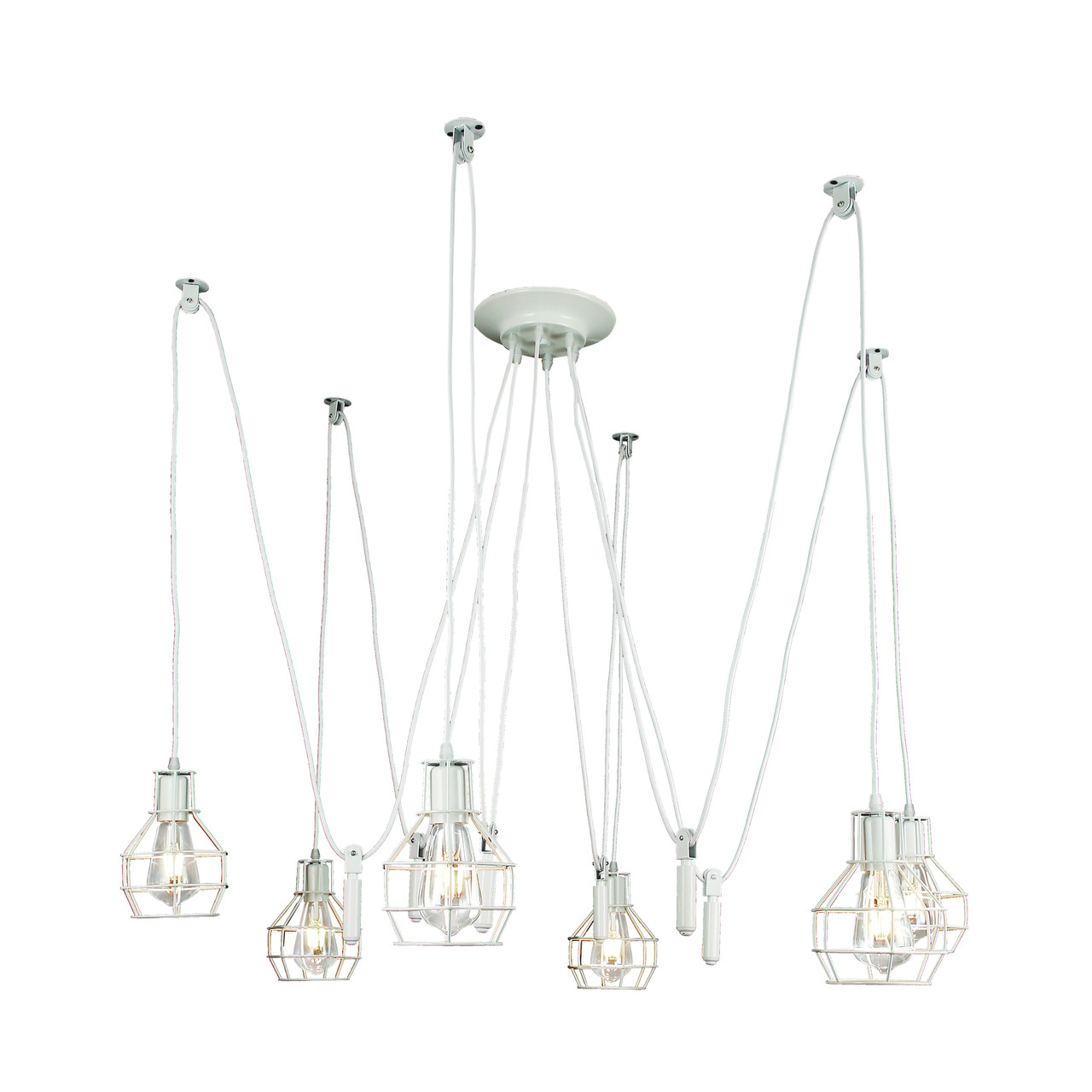 

Люстра подвесная Levistella 7529076-6 WH