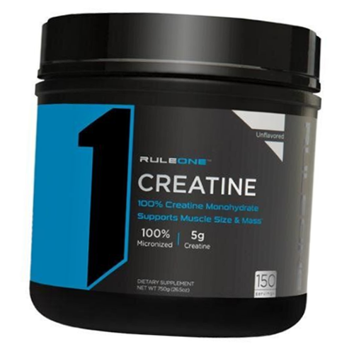 

Креатин Моногидрат, Micronized Creatine, Rule 1 750г Без вкуса (31408001)