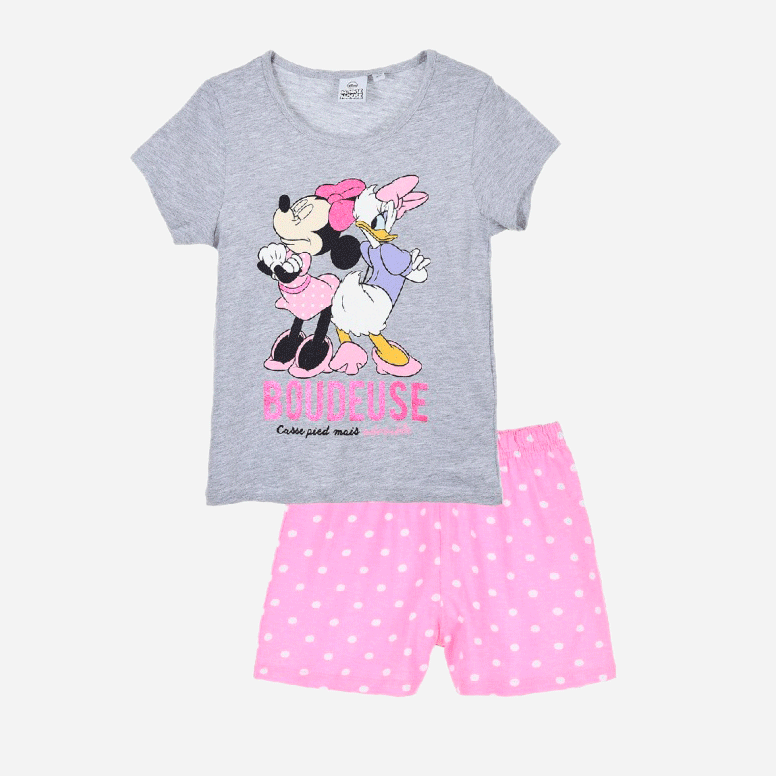 

Пижама (футболка + шорты) Disney Minnie UE2004 98 см Светло-Серая (3609084875640)