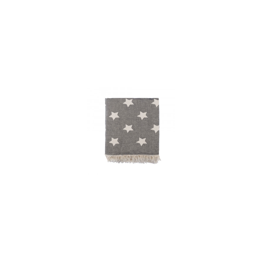 

Плед микроплюш Barine Star Throw black 130*170