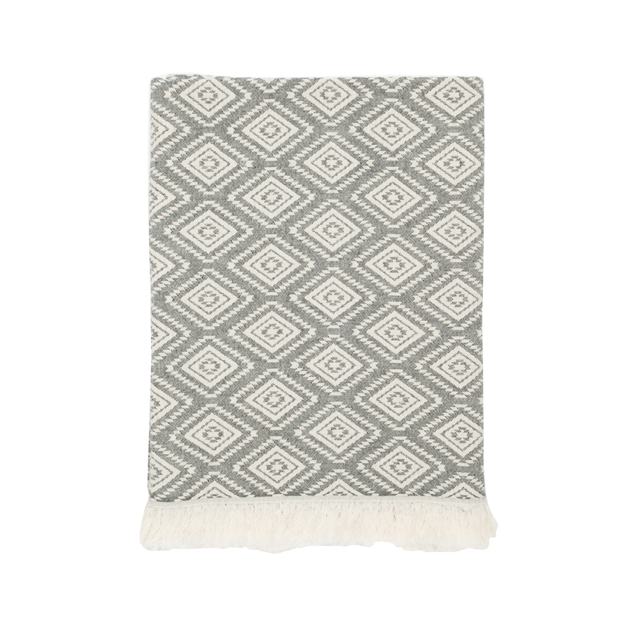 

Плед накидка Barine Diamond Throw black черный 130*170