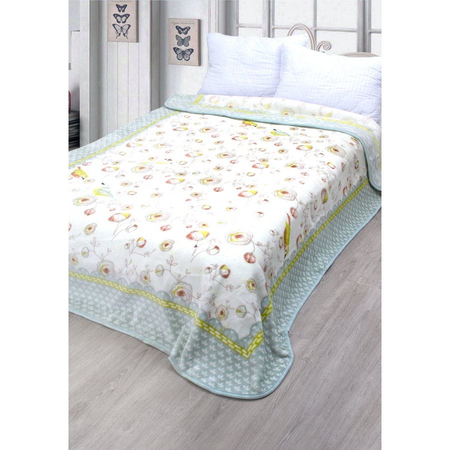 

Плед покрывало Karaca Home Ninon 2018 2 somon 160*220 полуторный