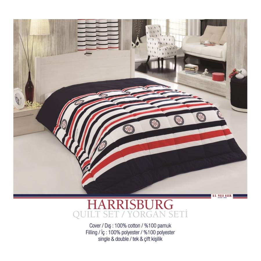 

Одеяло с простыней U.S. Polo Assn Harrisburg 155*215 + 160*260 см (5575)