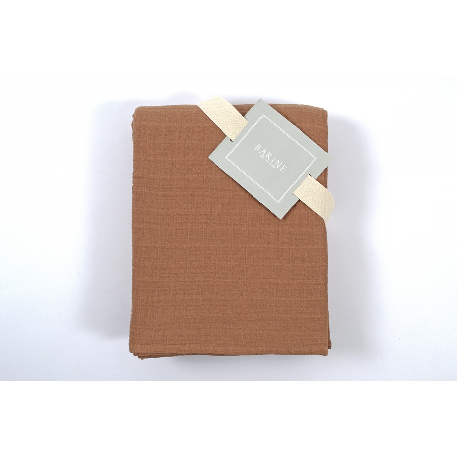 

Покрывало Barine Muslin indian tan кирпичный 200*225 (svt-2000022251921)