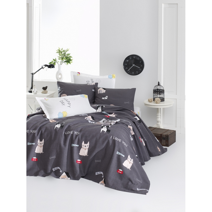

Покрывало пике Lotus Home Perfect Woof 160*235 (svt-2000022271417)