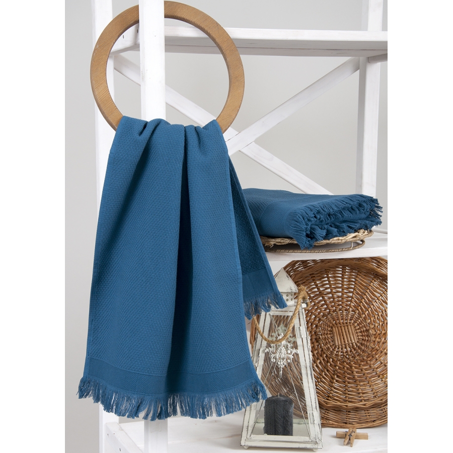 

Полотенце махровое Buldans Siena Midnight Blue 90*150