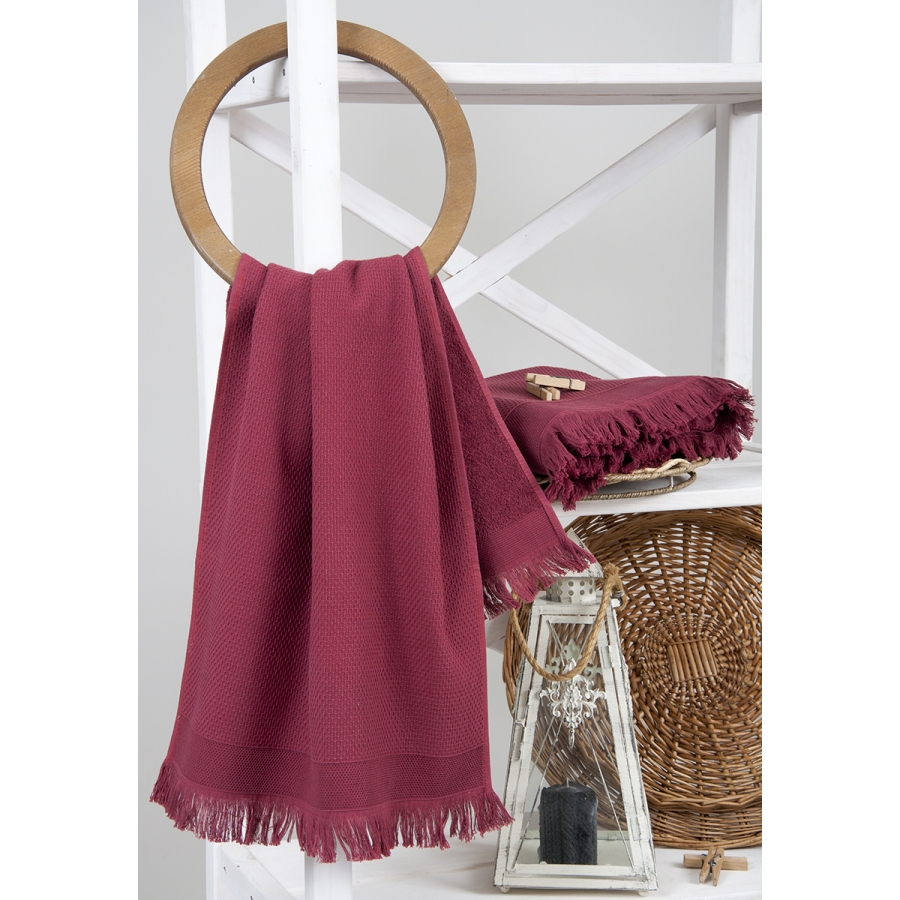 

Полотенце махровое Buldans Siena Sour Cherry 90*150