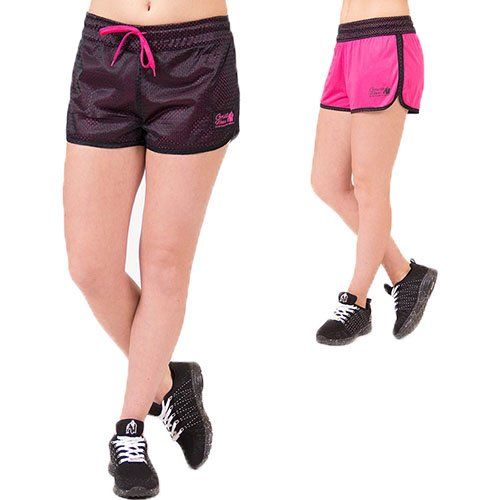 

Шорты женские Madison Reversible Gorilla Wear S Черно-розовый
