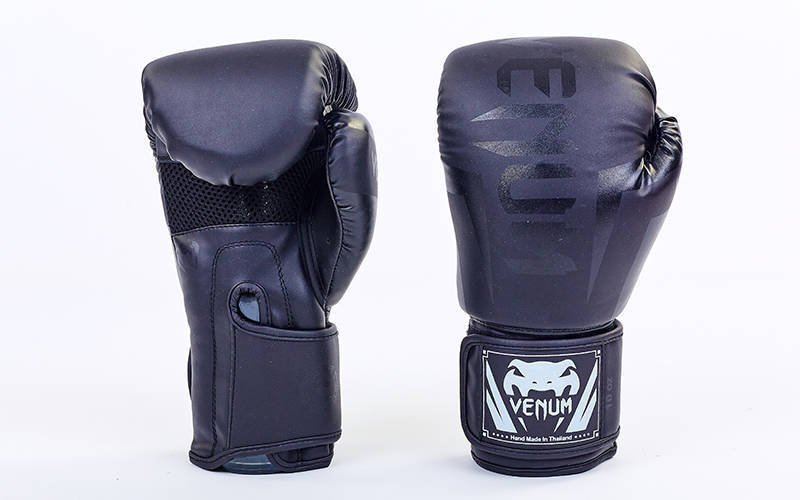 

Перчатки боксерские Venum BO-5698-BK вес 8oz Черный