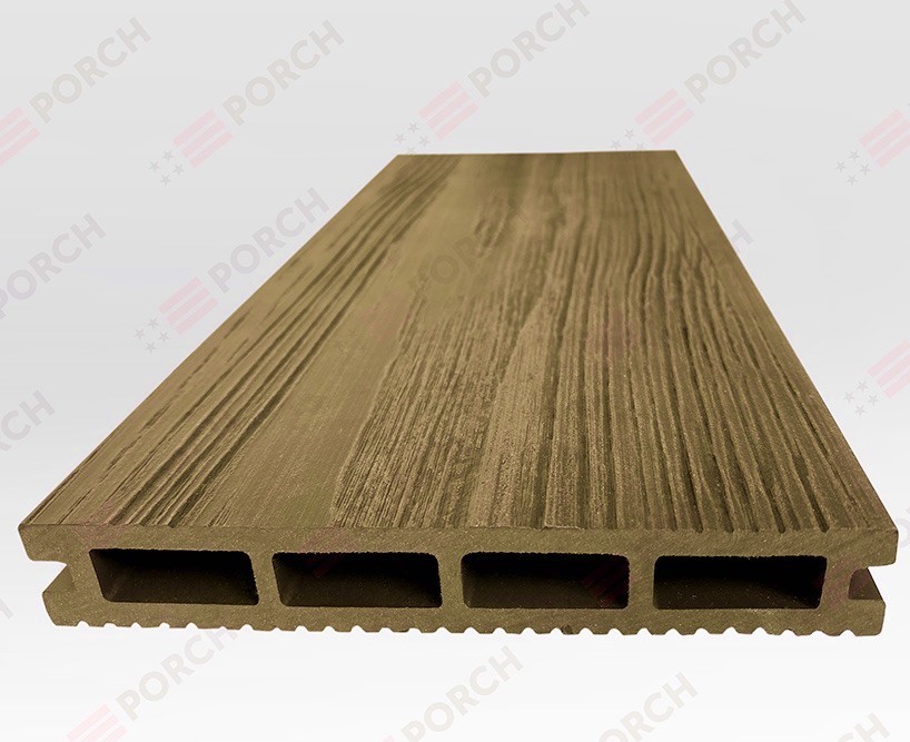 

Террасная доска (декинг) Porch Multi Teak 3D, кв.м