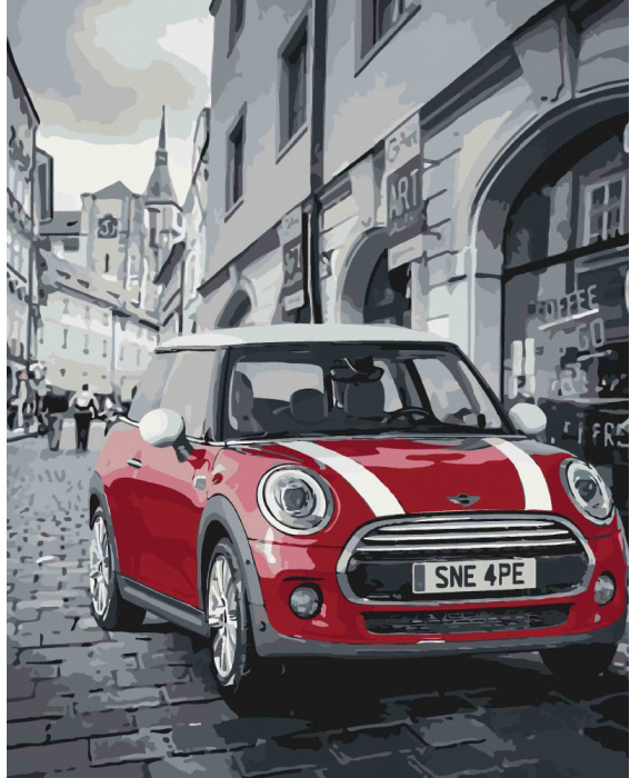 

Картина по номерам Идейка Mini Cooper 40 x 50 см (КНО3504) (4823104306191)