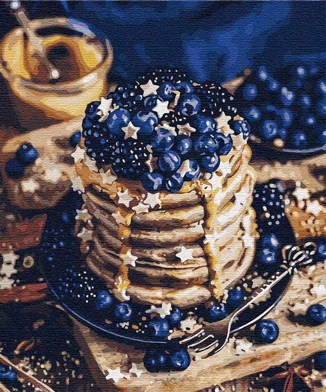 

Картина по номерам Идейка Сладкий десерт 40 x 50 см (КНО5568)