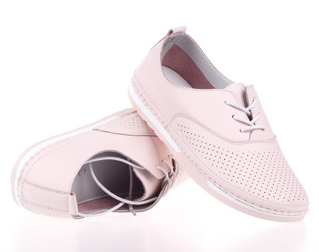 

Женские мокасины Allshoes 1979-1 39 Пудровые
