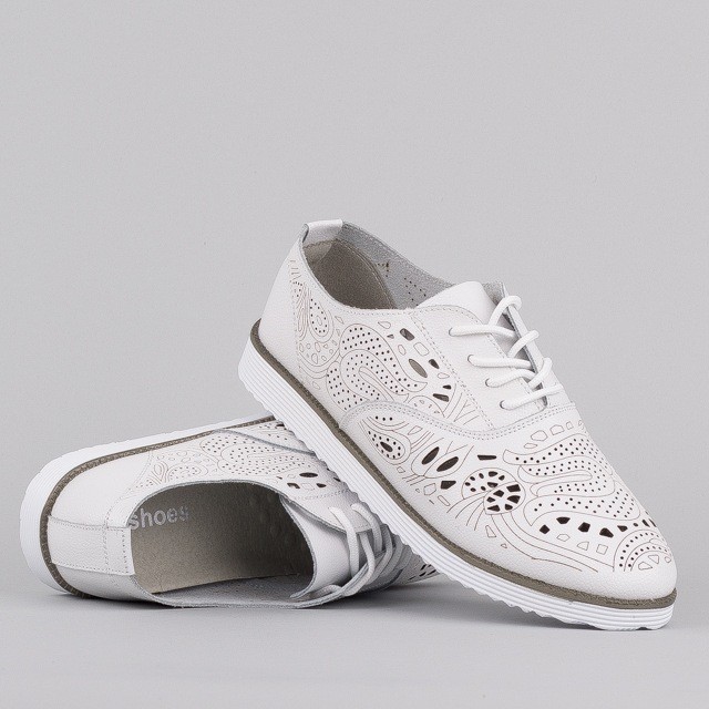 

Женские мокасины Allshoes 18B017 39 Белые