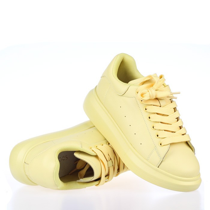 

Женские сникеры Allshoes BF1-666 36 Жёлтые