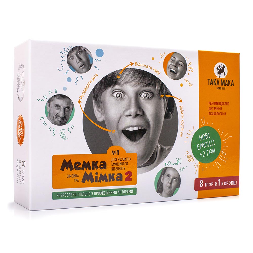 

Настольная игра Мемка Мимка 2 Мемка Мімка 2 (укр.версія)