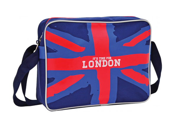 

Сумка молодежная 1Вересня "London" Синяя (551709)
